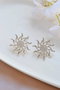Heliophilia Silver Pendientes de Plata con Circonita